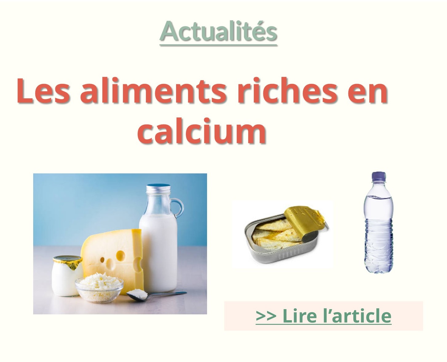 aliments riches en calcium tableau th